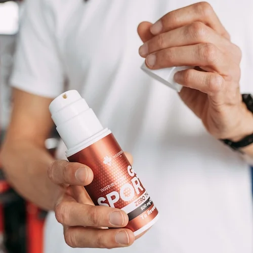 Gel Sport Warming 0 THC⎮500mg CBD (100ml) - Imagen 2