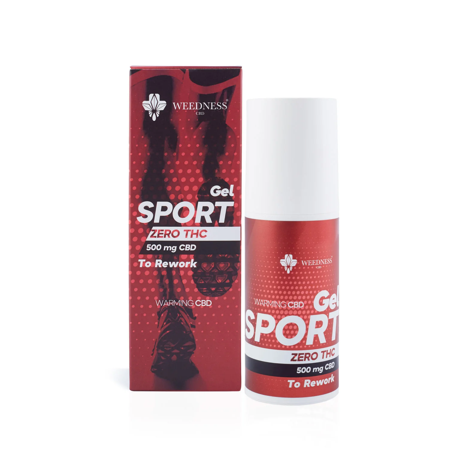 Gel Sport Warming 0 THC⎮500mg CBD (100ml)