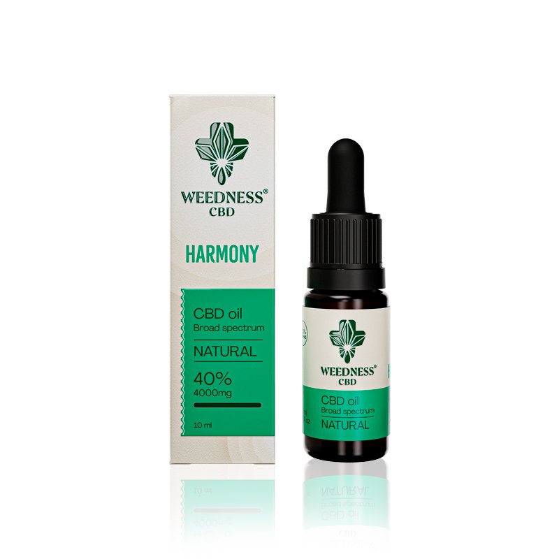 Harmony Aceite CBD 40% Broad Spectrum | Natural (10ml)
