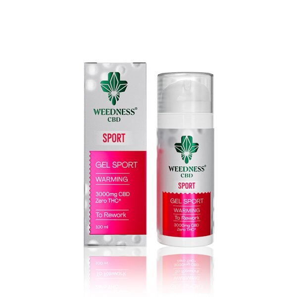 Gel Sport (Efecto calor) 3000mg CBD | 0 THC (100ml)