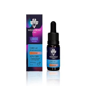 Libido para él Aceite CBD 10% Broad Spectrum | Naranja (10ml)