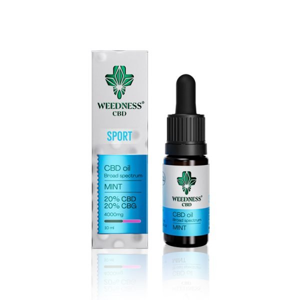 Sport Aceite CBD 20% + CBG 20% Broad Spectrum | Menta (10ml)